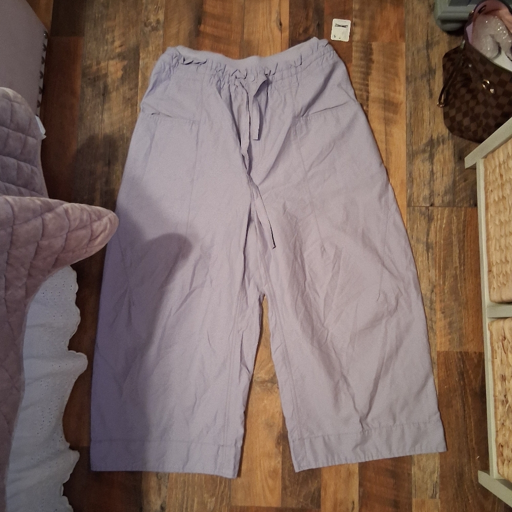 FP Movement by Free People Light Purple Capris